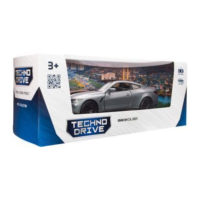 Автомодель &ndash; BMW M4 CSL 2023 (серый) 250436U фото