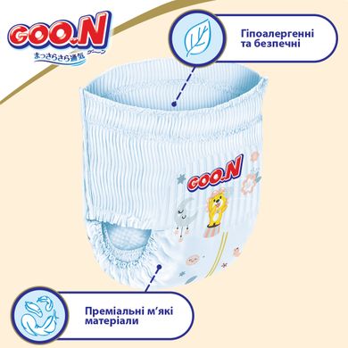 Трусики-підгузки GOO.N Premium Soft для дітей 7-12 kg (розмір 3(M), унісекс, 100 шт) 863227-2 фото