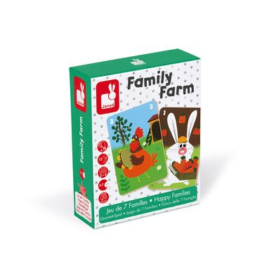 Настольная игра Janod Happy Families Ферма J02756 фото
