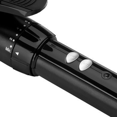 BaByliss Curling iron Babyliss Pro 180 extra large, 80V, temp. modes-10, D -38mm, 110-180С, metal, black C338E фото