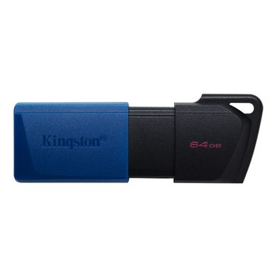 Накопичувач Kingston 64GB USB 3.2 Type-A Gen1 DT Exodia M Black Blue DTXM/64GB фото