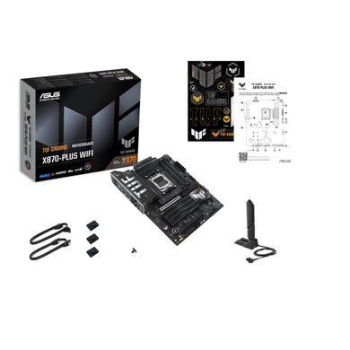 ASUS Материнcька плата TUF GAMING X870-PLUS WIFI sAM5 X870 4xDDR5 M.2 HDMI WiFi BT ATX 90MB1IU0-M0EAY0 фото