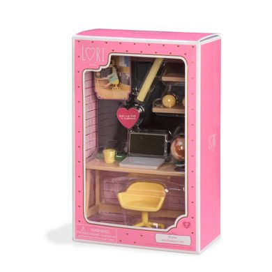 Набір для ляльок LORI Меблі для домашнього робочого столу LO37006Z фото