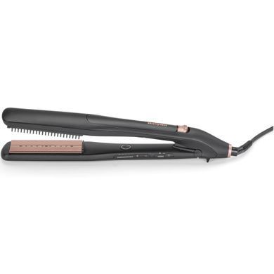 BaByliss Випрямитель Babyliss Steam Lux Styler, 56Вт, темп.режимов-5, 170-210 &deg;C, термо коврик, керамика, черный ST596E фото