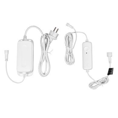 Twinkly Гірлянда Smart LED Twinkly Permanent Light RGB 72 IP65 кабель білий TWPL072STP-TEU фото