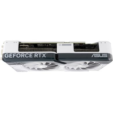 ASUS Відеокарта GeForce RTX 4070 SUPER 12GB GDDR6X OC білий DUAL-RTX4070S-O12G-WHITE 90YV0K84-M0NA00 фото