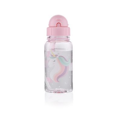 ARDESTO Бутылка для воды детская Unicorn, 500мл, пластик, розовый