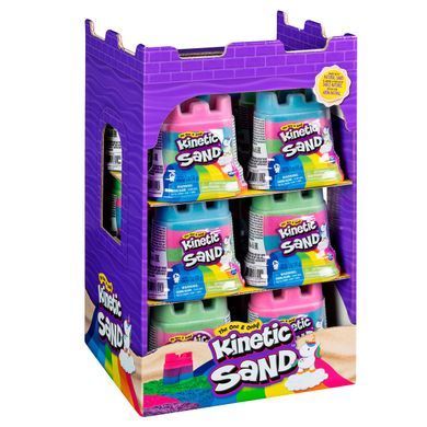 Песок для детского творчества - KINETIC SAND МИНИ-КРЕПОСТЬ (разноцветный, 141 g) 71477 фото