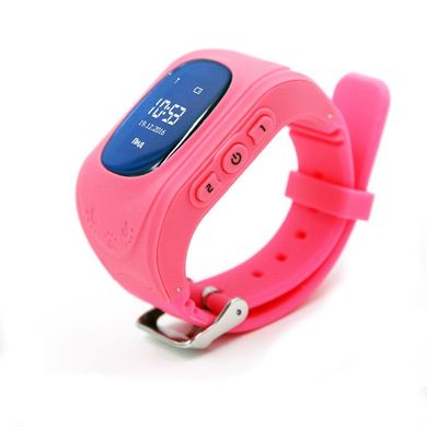 Детские телефон-часы с GPS трекером GOGPS ME K50 Розовые K50PK фото