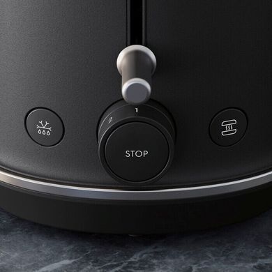Electrolux Тостер, 980Вт, метал, чорний