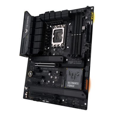 ASUS Материнcкая плата TUF GAMING Z790-PLUS WIFI s1700 Z790 4xDDR5 M.2 HDMI DP Wi-Fi BT ATX 90MB1D80-M1EAY0 фото