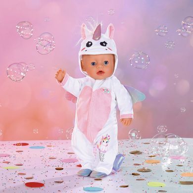 Одяг для ляльки BABY BORN - КОМБІНЕЗОНЧИК ЄДИНОРОГА (43 cm) 832936 фото