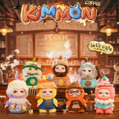 Коллекционная мягкая игрушка с кольцом POP TOP Kimmon - КАВАЙНАЯ КОФЕЙНЯ (в дисп., в асс.) 556023 фото