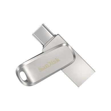 Накопичувач SanDisk 64GB USB 3.1 Type-A + Type-C Dual Drive Luxe SDDDC4-064G-G46 фото