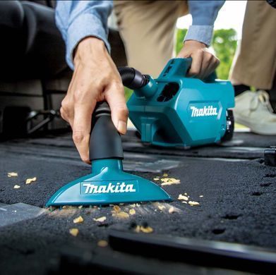 Makita Пилосос акумуляторний DCL184Z,18В LXT, 500мл, 1.400 л/хв, без АКБ та зарядного пристрою DCL184Z фото