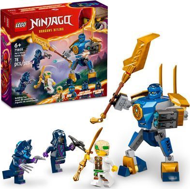 LEGO Конструктор Ninjago Боевой набор робота Джея 71805 фото