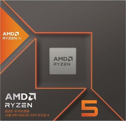 AMD Центральний процесор Ryzen 5 8500G 6C/12T 3.5/5.0GHz Boost 16Mb Radeon Graphics AM5 65W Wraith Stealth cooler Box 100-100000931BOX фото