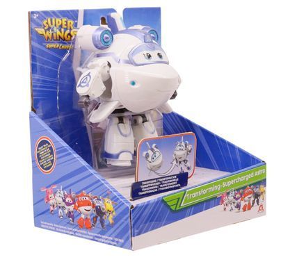 Super Wings Игровая фигурка-трансформер Transforming-Supercharge Astra, Астра EU740313 фото