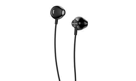 Philips Наушники In-ear TAUE100 3.5 mini-jack Черный TAUE100BK/00 фото