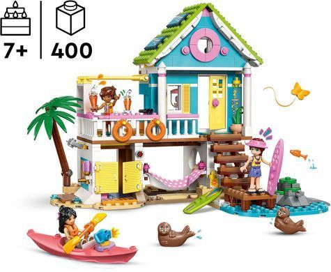 LEGO Конструктор LEGO Friends Пляжний будиночок з морськими котиками 42699 фото
