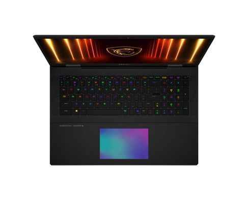 MSI Ноутбук Titan 18 HX AI A2XWJG-634UA 18" UHD+ mini LED 120Hz, Intel Ultra 9 285HX_24C_24T, 64GB, F6TB, NVD5090-24, W11P, чорний 9S7-182421-634 фото