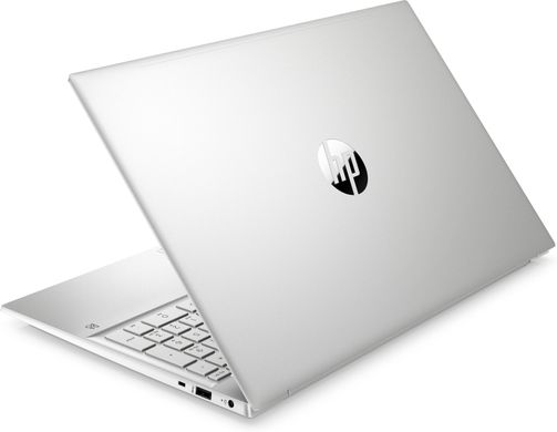 HP Ноутбук Pavilion 15-eg3022ua 15.6" FHD IPS AG, Intel i5-1335U, 16GB, F1024GB, NVD550-2, DOS, сріблястий 826L7EA фото