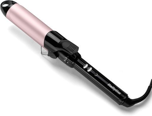 BaByliss Curling iron Babyliss Pro 180 extra large, 80V, temp. modes-10, D -38mm, 110-180С, metal, black C338E фото