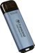 Transcend Портативный SSD 512GB USB 3.1 Gen 2 Type-C ESD300 Blue 3 - магазин Coolbaba Toys