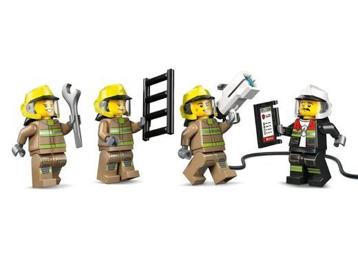 LEGO Конструктор LEGO City Пожежна вантажівка в аеропорту 60499 фото