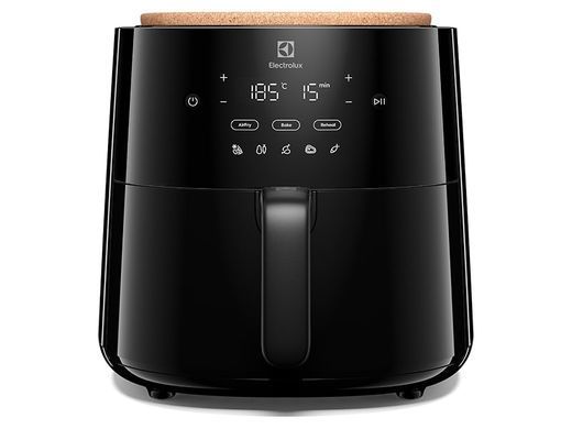 Electrolux Мультипіч 1500Вт, чаша-5.33л, сенсорне керування, 5 авто. програм, пластик, чорний EAF5B фото