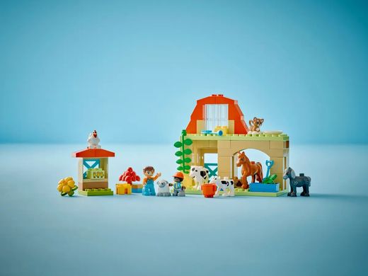 LEGO Конструктор DUPLO Town Догляд за тваринами на фермі 10416 фото