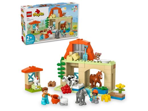 LEGO Конструктор DUPLO Town Догляд за тваринами на фермі 10416 фото