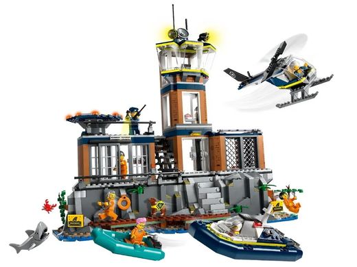 LEGO Конструктор City Поліцейський острів-в'язниця 60419 фото
