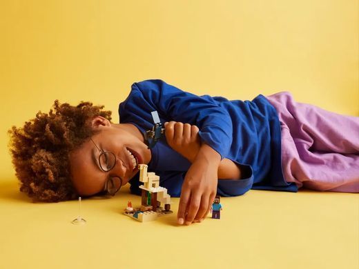 LEGO Конструктор Minecraft Экспедиция Стива в пустыню 21251 фото