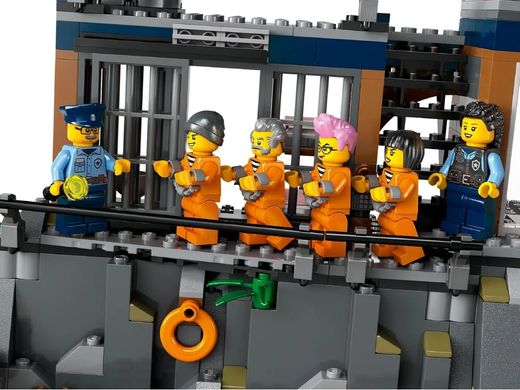 LEGO Конструктор City Полицейский остров-тюрьма 60419 фото