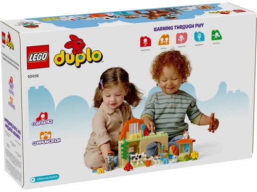 LEGO Конструктор DUPLO Town Уход за животными на ферме 10416 фото