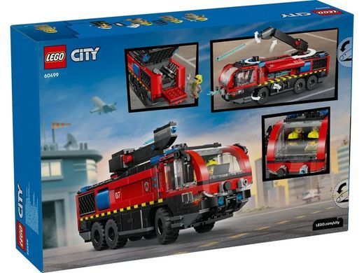 LEGO Конструктор LEGO City Пожежна вантажівка в аеропорту 60499 фото