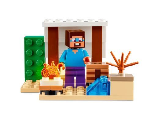 LEGO Конструктор Minecraft Экспедиция Стива в пустыню 21251 фото