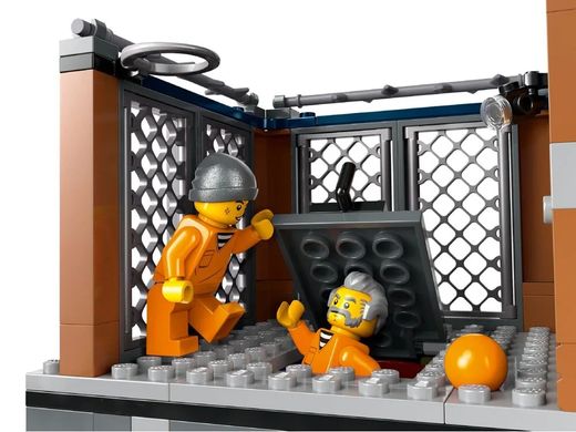 LEGO Конструктор City Полицейский остров-тюрьма 60419 фото
