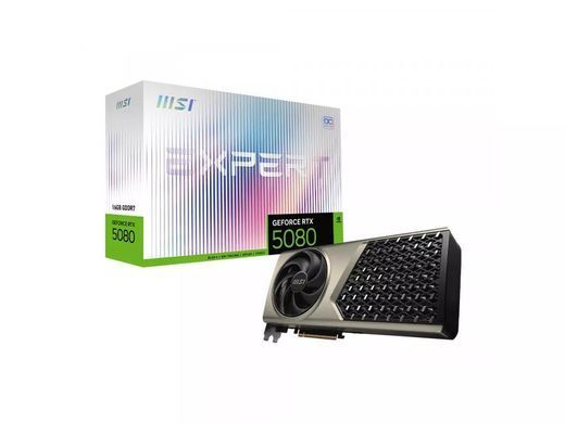 MSI Graphic card GeForce RTX 5080 16GB GDDR7 EXPERT OC 912-V531-438 фото