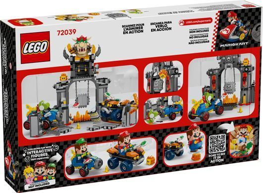 LEGO Конструктор LEGO Super Mario Mario Kart &ndash; Bowser и его замок 72039 фото