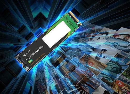 Apacer Накопичувач SSD Apacer M.2 256GB PCIe 3.0 P4X AP256GAS2280P4X-1 фото