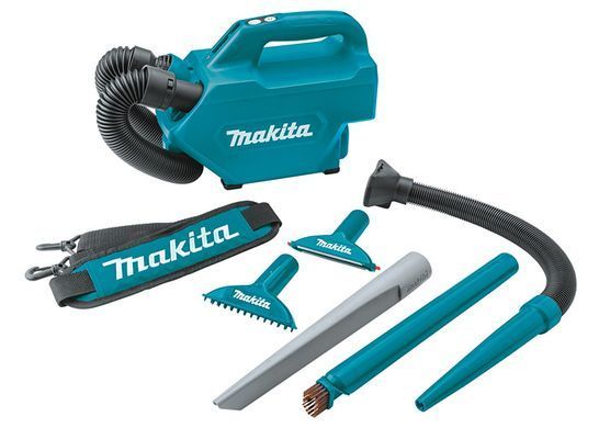 Makita Пилосос акумуляторний DCL184Z,18В LXT, 500мл, 1.400 л/хв, без АКБ та зарядного пристрою DCL184Z фото