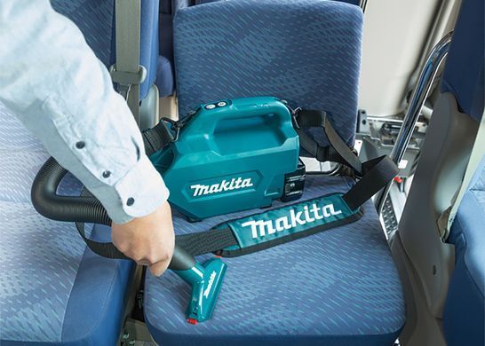 Makita Пилосос акумуляторний DCL184Z,18В LXT, 500мл, 1.400 л/хв, без АКБ та зарядного пристрою DCL184Z фото