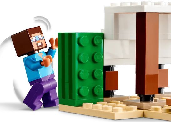 LEGO Конструктор Minecraft Экспедиция Стива в пустыню 21251 фото
