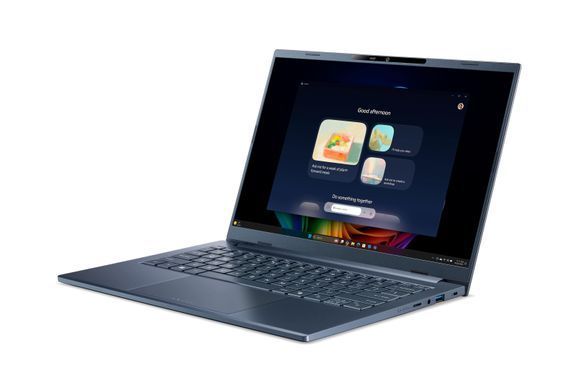 Acer Ноутбук Acer Swift Go 14 SFG14-75 14" WUXGA OLED, Intel U7-258V, 32GB, F1TB, UMA, Win11, синій NX.JNBEU.003 фото
