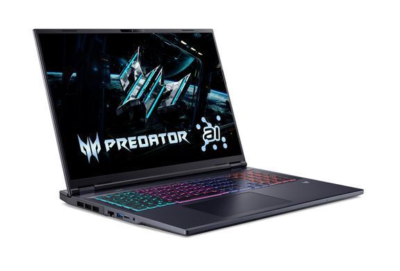 Acer Ноутбук Acer Predator Helios Neo 18 PHN18-72 18" WQXGA IPS, Intel U9-275HX, 32GB, F1TB, NVD5070-8, Lin, чорний NH.QVHEU.00A фото