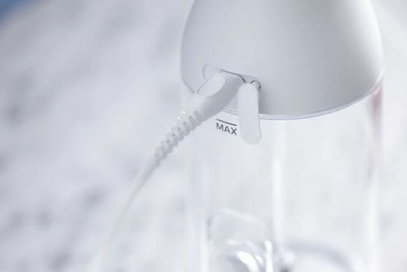 Philips Іригатор портативний Sonicare Cordless Power Flosser 3000, чаша 250 мл, чохол, 2 насадки , білий HX3826/31 фото
