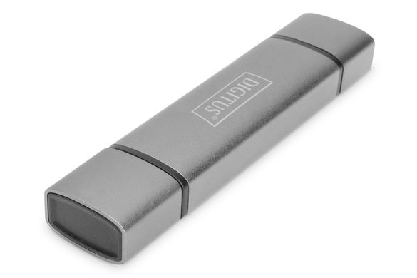 Кардридер DIGITUS USB-C/USB 3.0 SD/MicroSD DA-70886 фото