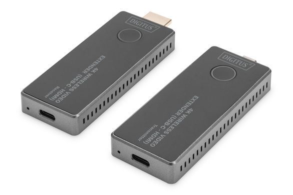 Digitus Беспроводной удлинитель USB-C > HDMI, 4K UHD, 30 м DS-55324 фото